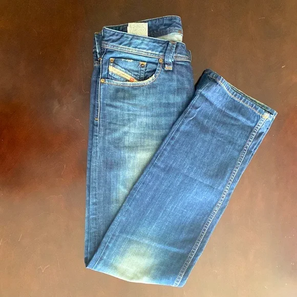 Mens Diesel Larkee Jeans W30/L32 Wash 0838B - Picture 2 of 6